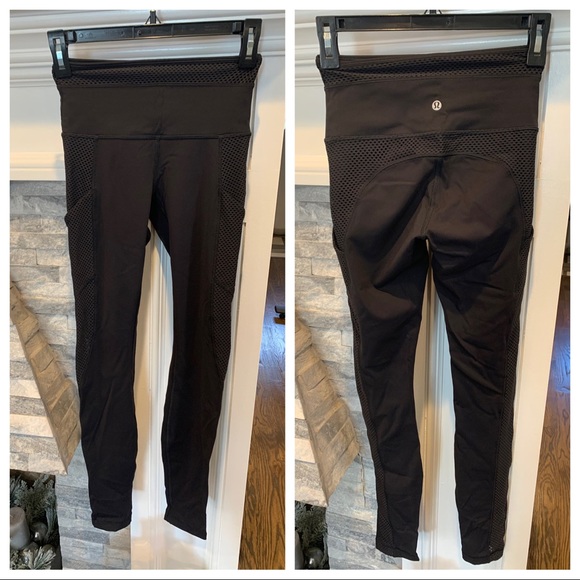 Rare Lululemon special edition mesh pants NWOT - Picture 3 of 12